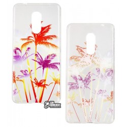 Чехол для Xiaomi Redmi 5, с рисунком силиконовый, ультратонкий, пальмы