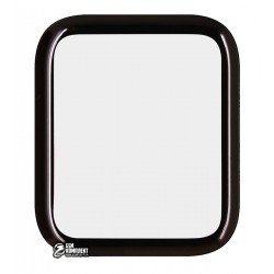 Закаленное защитное стекло для Apple Watch 40mm, 0,26 mm 9H, 3D, черное