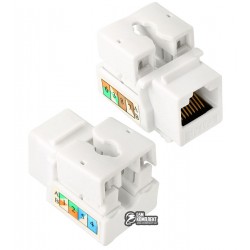 Модуль RJ-45 Keystone 5-ой категории, с заглушкой, тип 1
