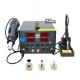 Термовоздушная паяльная станция AIDA 5000 фен, паяльник, блок питания 30V 5A, USB A 5V 2A, цифровая индикация