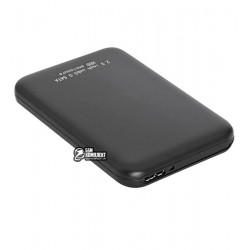 Карман внешний 2.5" HQ-Tech, Sata, USB 3.0, черный