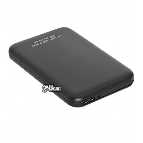 Карман внешний 2.5" HQ-Tech, Sata, USB 3.0, черный