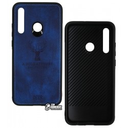 Чохол для Huawei P Smart + 2019, TOTO Deer Shell With Leather Effect