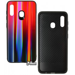 Чехол для Samsung A205F/A305F Galaxy A20/A30 (2019), TOTO Aurora Print Glass Case Чехол для Samsung A205F/A305F Galaxy A20/A30 (2019), TOTO Aurora Print Glass Case