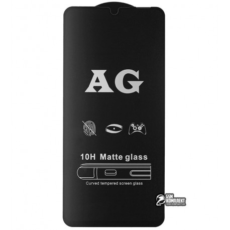 Закаленное защитное стекло для Huawei P30 Lite, 0,26 мм 9H, 2,5D, Full Glue, матовое, черное