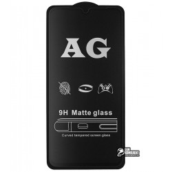 Закаленное защитное стекло для Xiaomi Mi9, 0,26 mm 9H, 2.5D, Full Glue, матовое, черное