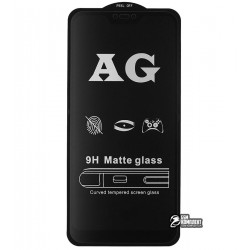 Закаленное защитное стекло для Xiaomi Redmi 6 Pro, Redmi Mi A2 Lite, 0,26 мм 9H, 2.5D, Full Glue, матовое, черное