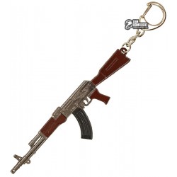 Брелок металлический PUBG Ammunition and Guns, калаш