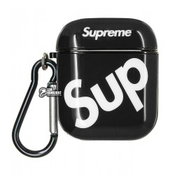 Чехол для Apple AirPods, Young Style, пластик, (supreme black)
