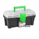 Ящик для инструментов с органайзером Virok "Green box 12", 300 x 167 x 150мм