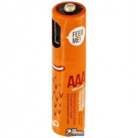 Аккумуляторная батарейка Smartoools AAA 450 мАч, 1 шт