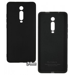 Чехол для Xiaomi Mi9T/Mi9T Pro (Redmi K20/K20 Pro), Silicone Cover (My Colors Matte Case), софттач силикон, (black)
