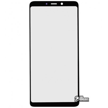 Стекло корпуса Samsung A920F/DS Galaxy A9 (2018), черное