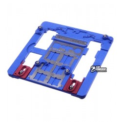 Тримач плат AIDA A21 + для iPhone 5S - XR, з високотемпературного композиту з гніздами під BGA мікросхеми