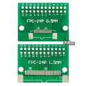 Переходник адаптер FPC24P 0.5mm 1.0mm на PLD/PBD 2.54mm