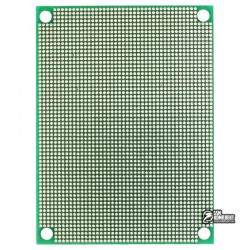 Макетная плата 60x80 мм двухсторонняя шаг 1,27мм