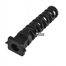 Гибкий кабельный ввод R1, пластмассовый, круглый, с пружиной Гибкий кабельный ввод R1, пластмассовый, круглый, с пружиной