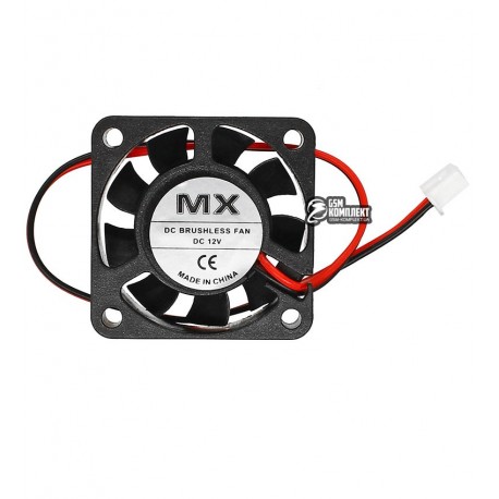 Вентилятор MX-4010S 40 x 40 x 10 мм, 12V, 0.1A, 2 провода