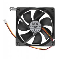 Вентилятор MX-12025M12S 120 x 120 x 25 мм, 12V, 0.2A, 3 провода с функцией FG