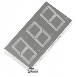 Индикатор 7-сегментный BA56-13GWA, OA, 3 разряда, зеленый