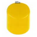A56 Штовхач кнопки 6x6, жовтий, внутрішній діаметр 3,2 мм