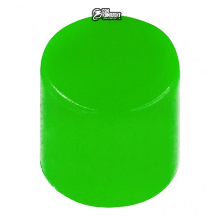 A56 Толкатель кнопки 6x6, зеленый, внутренний диаметр 3,2мм
