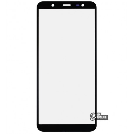 Стекло корпуса для Samsung J810 Galaxy J8 (2018), черное