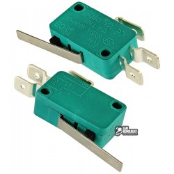 Переключатель концевой KW1-103-3-B1SA, 16А/250V, рычаг короткий, 4,8мм контакт Переключатель концевой KW1-103-3-B1SA, 16А/250V, рычаг короткий, 4,8мм контакт