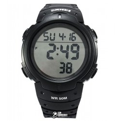 Мужские цифровые кварцевые часы Skmei 1068