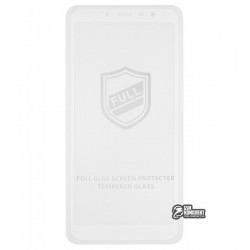Закаленное защитное стекло для Meizu M6t, 0,26 мм 9H, 2.5D, Full Glue, белое