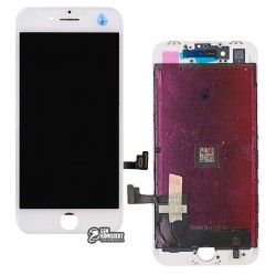Дисплей iPhone 8, белый, с сенсорным экраном, original (PRC)