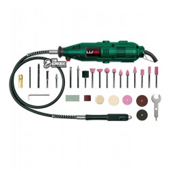 Шліфувальна машина (гравер) LUND 135 Вт з набором насадок і гнучким валом