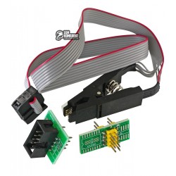 Адаптер прищепка для программатора, SOIC8, SOP8, EEPROM, BIOS