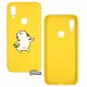 Чехол для Xiaomi Redmi 7, TOTO Cartoon Soft Silicone, силикон, Cat Yellow