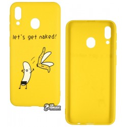 Чехол для Samsung M205 Galaxy M20, TOTO Cartoon Soft Silicone, силикон, Banana Yellow Чехол для Samsung M205 Galaxy M20, TOTO Cartoon Soft Silicone, силикон, Banana Yellow