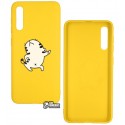 Чохол для Samsung A307 / A505 Galaxy A30s / A50 (2019), TOTO Cartoon Soft Silicone, силікон, Cat Yellow