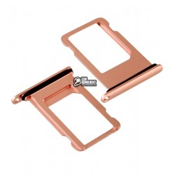 Держатель SIM-карты для Apple iPhone 7 Plus, розовый