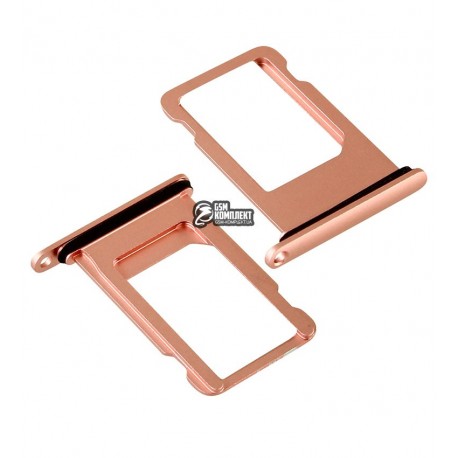 Тримач SIM-карти для Apple iPhone 7 Plus, рожевий
