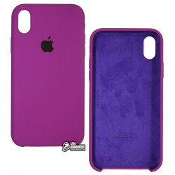 Чохол для iPhone Xr, Silicone case, чорний