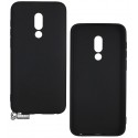 Чохол для Meizu 16th, Smtt, силіконовий, чорний