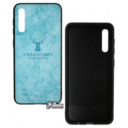 Чехол для Samsung A307 / A505 Galaxy A30s / A50 (2019), TOTO Deer Shell With Leather Effect, силикон