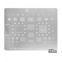 BGA-трафарет A12 для Apple iPhone XR, iPhone XS, iPhone XS Max, 53 in 1