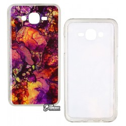 Чехол для Samsung J701F/DS Galaxy J7 Neo, Marble, силиконовый (04)
