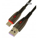 Кабель Type-C - USB, Joyroom S-M379 Fast charging 5.5A, 1 метр, черный
