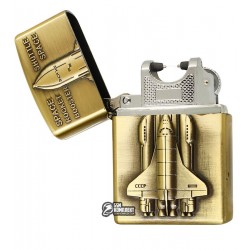 Зажигалка USB XT-4886, электроимпульсная, space