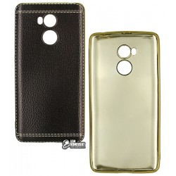 Чехол для Xiaomi Redmi 4 Prime, Toto Leather Surface, силикон, черный