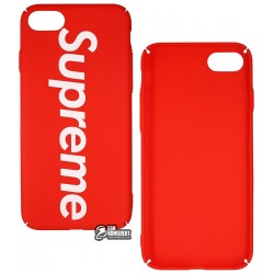 Чехол для iPhone 7, iPhone 8, Brand Logo Thin Case, пластик, Supreme