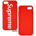 Чохол для iPhone 7, iPhone 8, Brand Logo Thin Case, пластик, Supreme