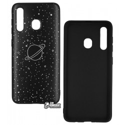 Чехол для Samsung A205/A305 Galaxy A20/A30, TOTO Cartoon Soft Silicone, силикон, Saturn Black Чехол для Samsung A205/A305 Galaxy A20/A30, TOTO Cartoon Soft Silicone, силикон, Saturn Black
