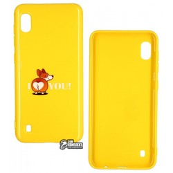 Чехол для Samsung Galaxy A10, TOTO Pure TPU 2mm Print Case, #68 Korgias Yellow Чехол для Samsung Galaxy A10, TOTO Pure TPU 2mm Print Case, #68 Korgias Yellow